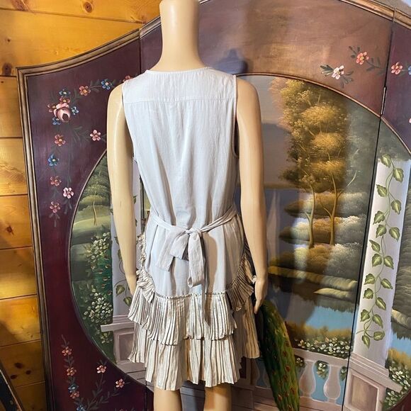 Gap dress sleeveless with ruffles Size Small - Picture 2 of 4